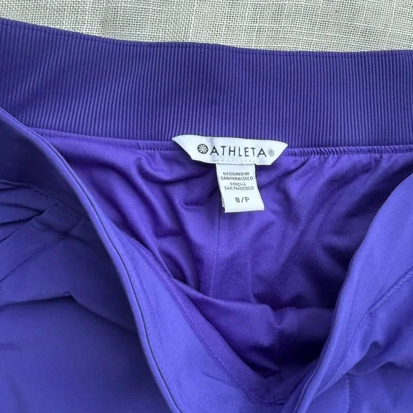 Athleta Brooklyn Ankle pant Lined size 8P NWOT - Picture 4 of 6